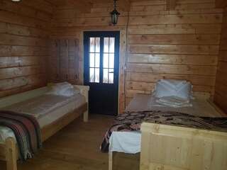 Отели типа «постель и завтрак» Tulean Cabin Săcel Семейный номер с видом на горы-10